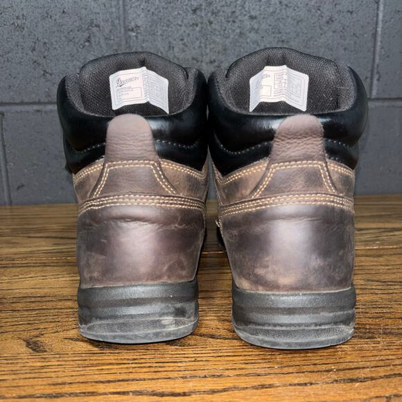 Danner Caliper 6” Aluminum Toe Work Boots Men’s 10.5 EE Brown Leather Waterproof main image 5